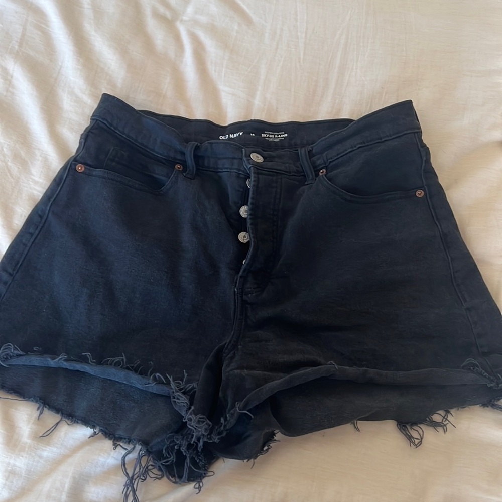 Old Navy Higher High Rise Sky Hi A Line Shorts sz 14